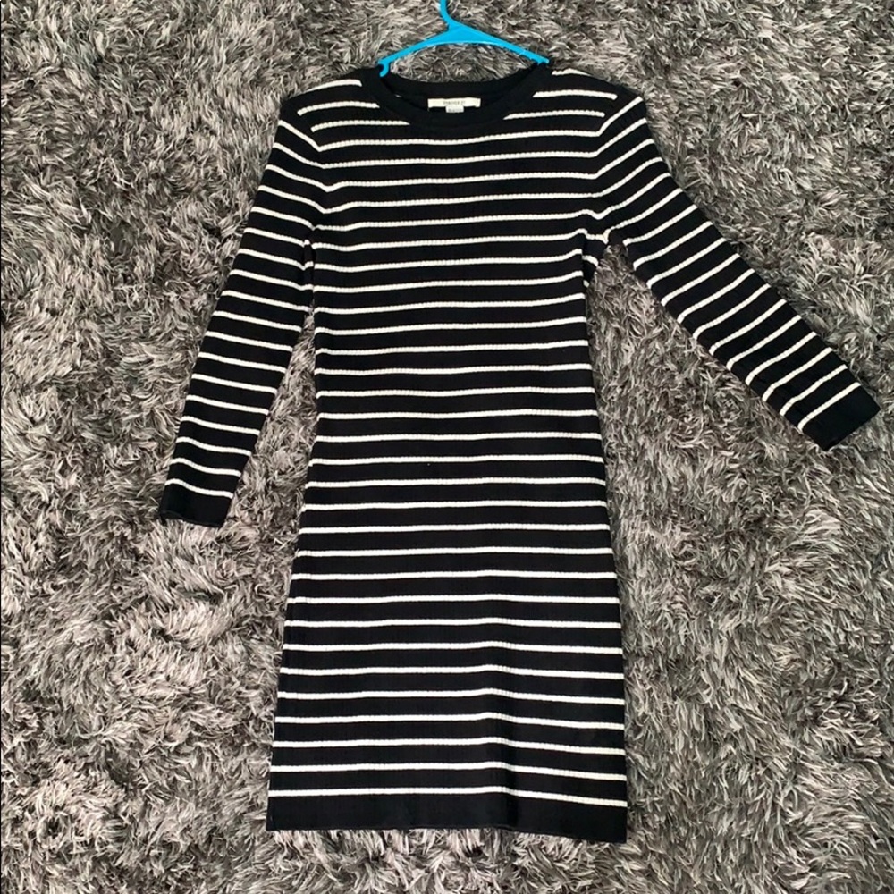 Body Con Stripped Dress